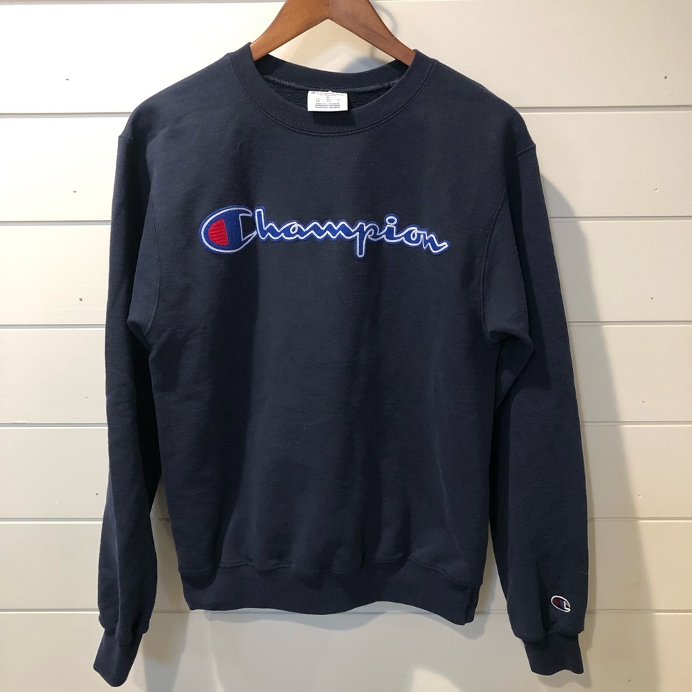 Champion Crew Neck Sweatshirt Small